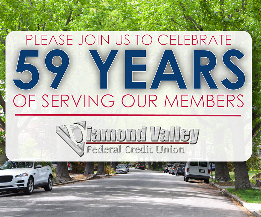Join us as we celebrate 59 years of serving our members!