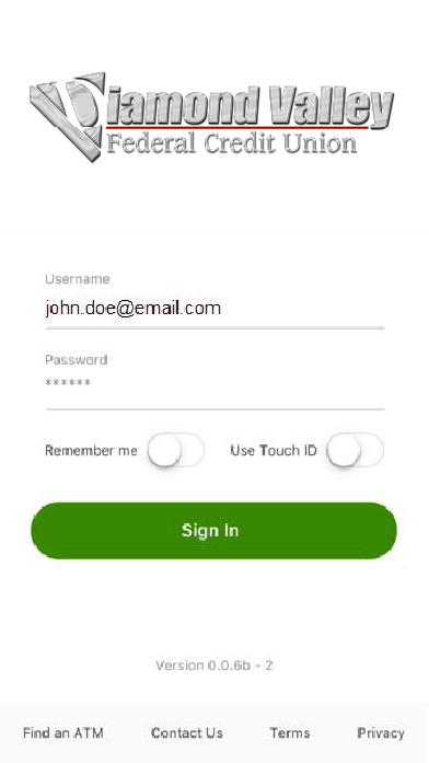 When you click “DONE”, you will be taken back to the login page.