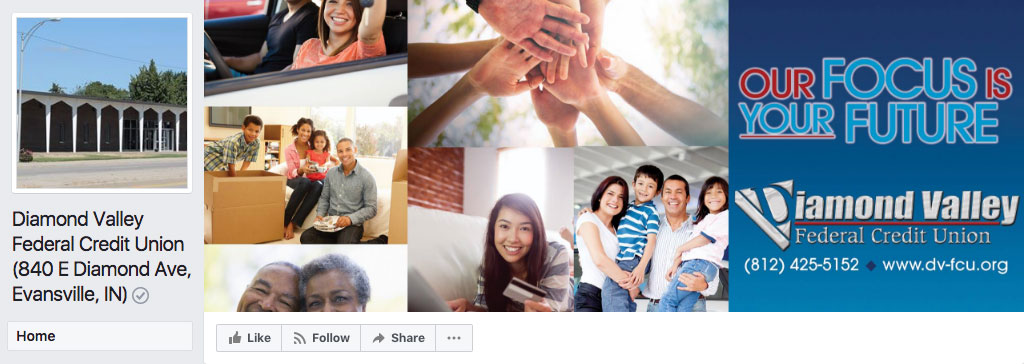 Diamond Valley Federal Credit Union (840 E Diamond Ave, Evansville, IN) Facebook