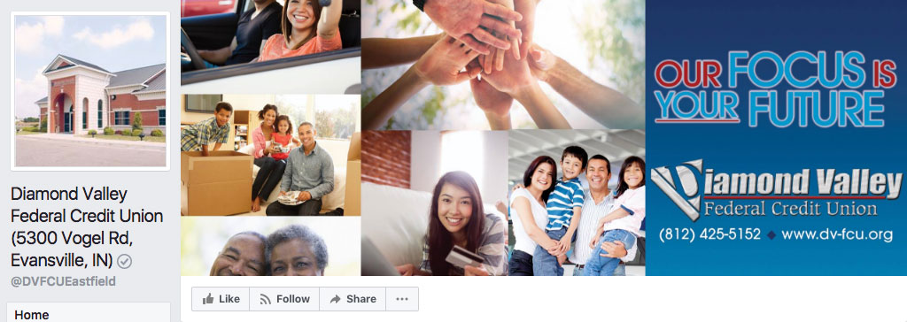 Diamond Valley Federal Credit Union (5300 Vogel Rd, Evansville, IN) Facebook