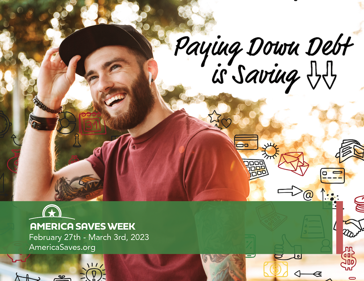Paying Down Debt IS Saving - America Saves Week 2023